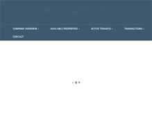 Tablet Screenshot of millerwalker.com